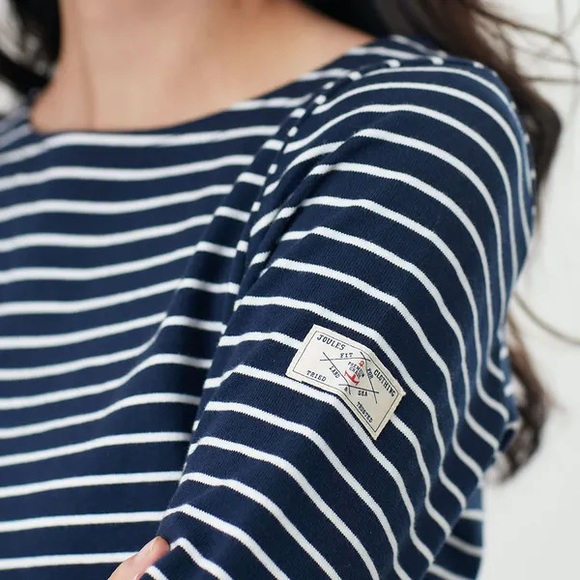Joules Harbour Stripe Long sleeve shirt - Picture 4 of 14